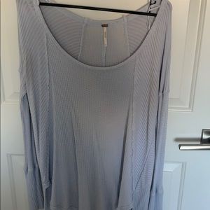 Free People Long Sleeve Thermal Flow Top